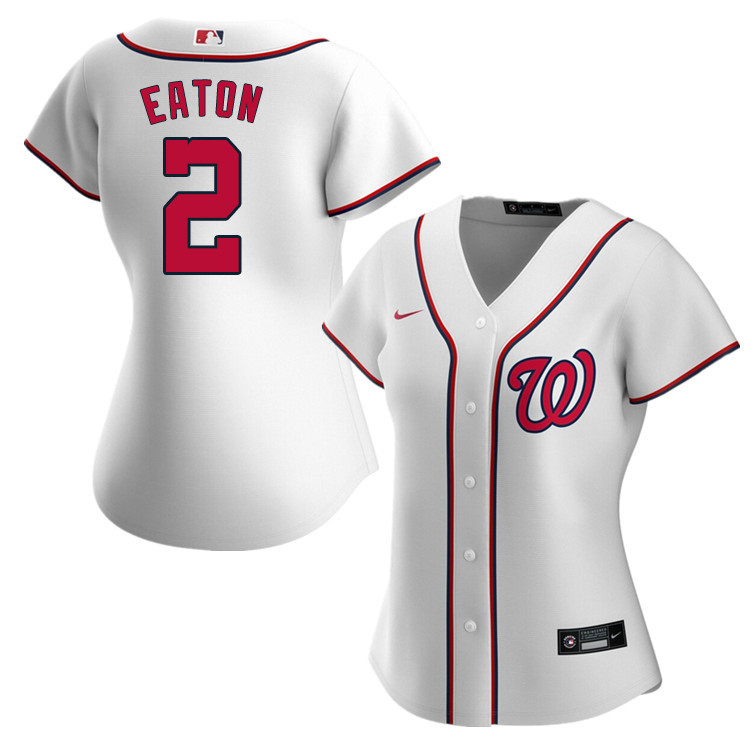 Nike Women #2 Adam Eaton Washington Nationals Baseball Jerseys Sale-White